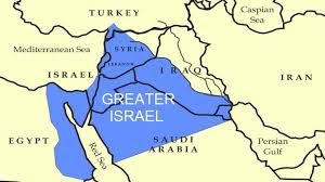 Greater Israel - Promised Land Map